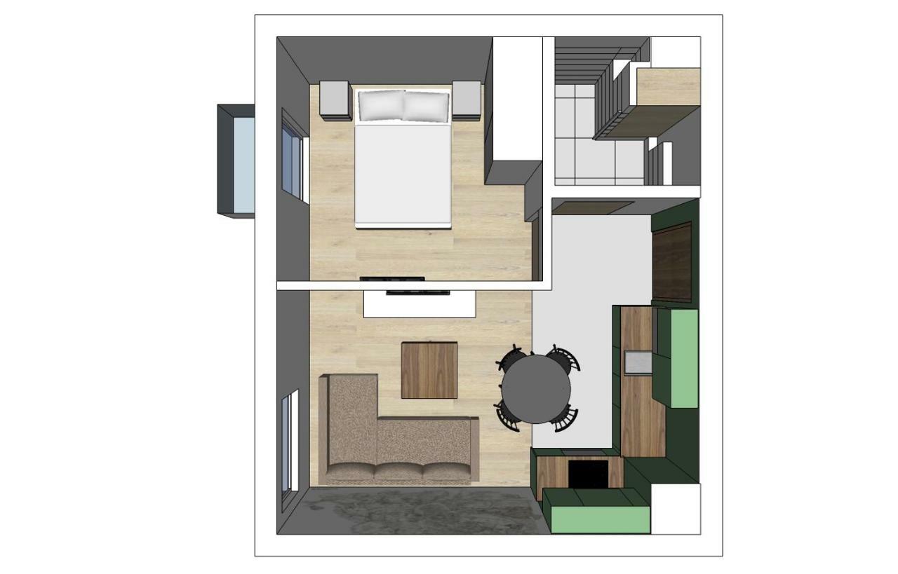 Shoq Studio Nice Apartment With Private Parking Краков Экстерьер фото